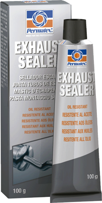 Exhaust manifold store gasket leak sealant